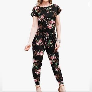 DonBCQ XL Floral Jumpsuit NWT